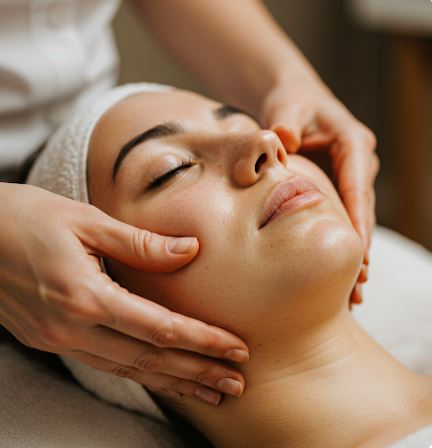 Wellness-Massage und Entspannung im Spa-Umfeld